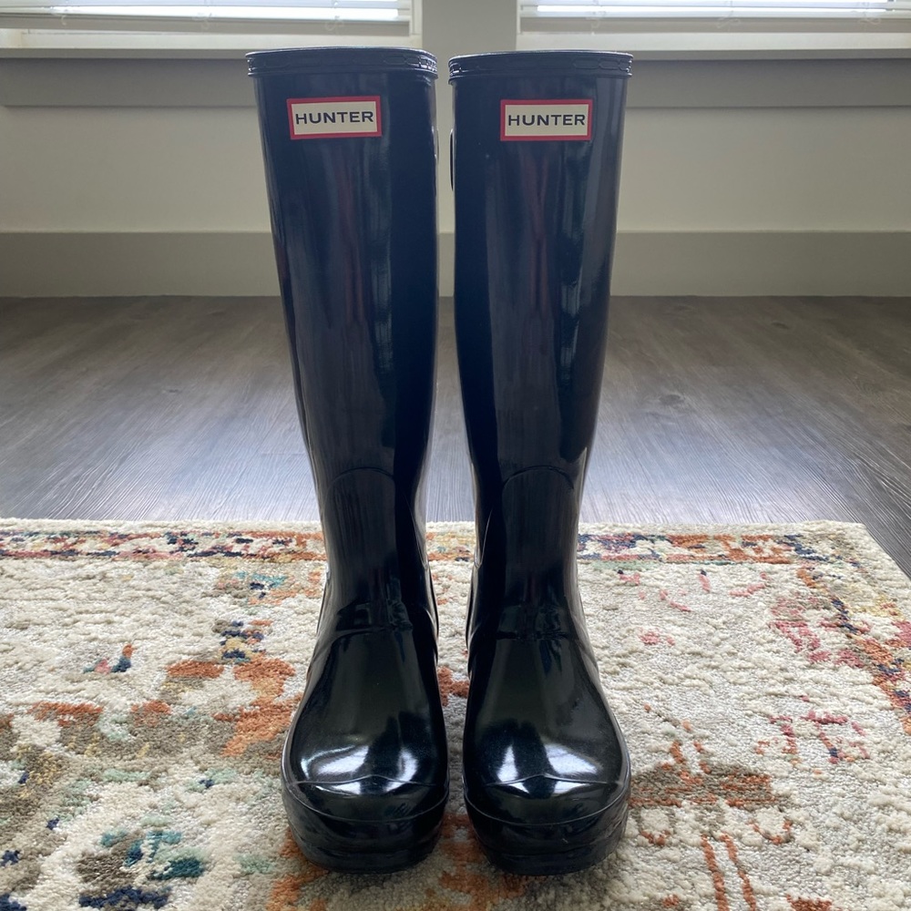 Black Hunter Boots